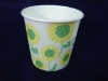 Disposable paper cup with PE coated