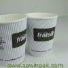 Disposable paper cups