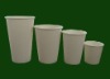 Disposable paper cups for festive party