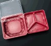 Disposable plastic food container & box