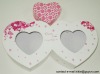 Double heart-shaped paper boxes for gift packaging