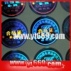 Double layer Hologram label stickers /Transparent Self-adhesive Holographic Film