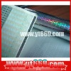 Double layer Holographic stickers / Holographic Hot stamping hologram foil film