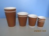 Double wall Carton paper cup insulated paper coffee carton cup