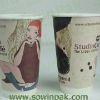 Double wall paper cups with printing