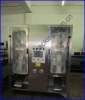 Dual channel for filling and sealing machine