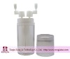 Dual tube airless bottles