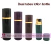 Dual tubes bottle