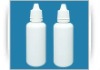 E-cigaret 100ml  eye drop white bottle with orange cap