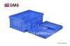 EU 3#S Stackable Plastic Folding Storage Crate