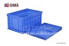 EU 4# Plastic folding storage crate