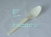 Ecru Colored Disposable Spoon