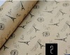 Eiffel Tower print wrapping paper