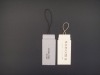 Elastic String hang tag