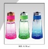 Elegant perfume glass bottle