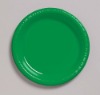 Emerald Green disposable Paper Plates