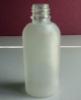 Empty Frosted Glass Bottle 50ml