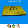 Engraved ABS Solar Labels