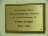 Engraved Brass Plaque Plate