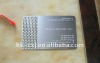 Engraved Cheap Stainless Steel Business Card