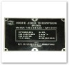 Equipment Nameplate