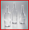 Factory directly sale crystal white liqueur  wine bottle