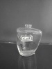 Fancy glass perfume bottle with fashion stlye