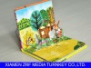 Fashion Cartoon Printing Pop-up Books