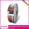 Fashion glossy laminated paper label