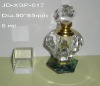 Fashion lady crystal body care perfume bottles