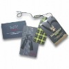 Fashion paper hangtag/paper hangtags for clothing