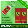 Fashionable glossy adhesive solar key chain label