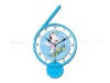 Figure 6 Alarm Clock, Blue Carton Wall Clock