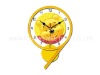 Figure 9 Swing Music Alarm Clock, Yellow Carton Wall Clock