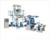 Film-blowing and flexo printing machine connect line