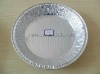 Flat Round Aluminum Foil Food Tray