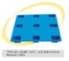 Flat Top Nestable HDPE Plastic Pallets with 9 Feet