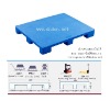 Flat surface single face 9 legs europallet plastic pallet (DD-1210PDJ)