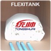 Flexible fuel tank in 20 ft container