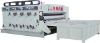 Flexo chain feeder ink printing machine and rotary slotter