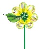 Flower label fan