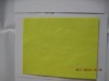 Fluorescent yellow paper