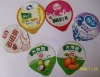 Foil die cut Lids for Yoghurt cup sealing