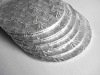 Foil embossed cake boards