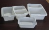 Food trays(three compart.)