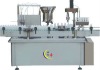 Four nozzles and one head automatic filling and capping machine