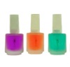 Frost glass nail polish bottle