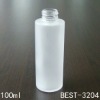 Frosting glass cosmetic bottle,