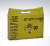 Fully silk screen printed plastic packaging box