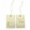 Garment Cardboard hangtag/new garment hangtag